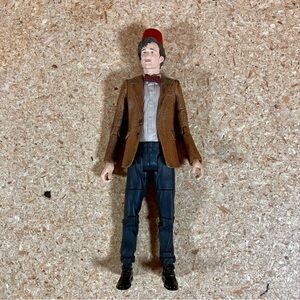 Doctor Who The ELEVENTH 11th Dr. 5.5" Loose Figure Matt Smith in Fez Hat